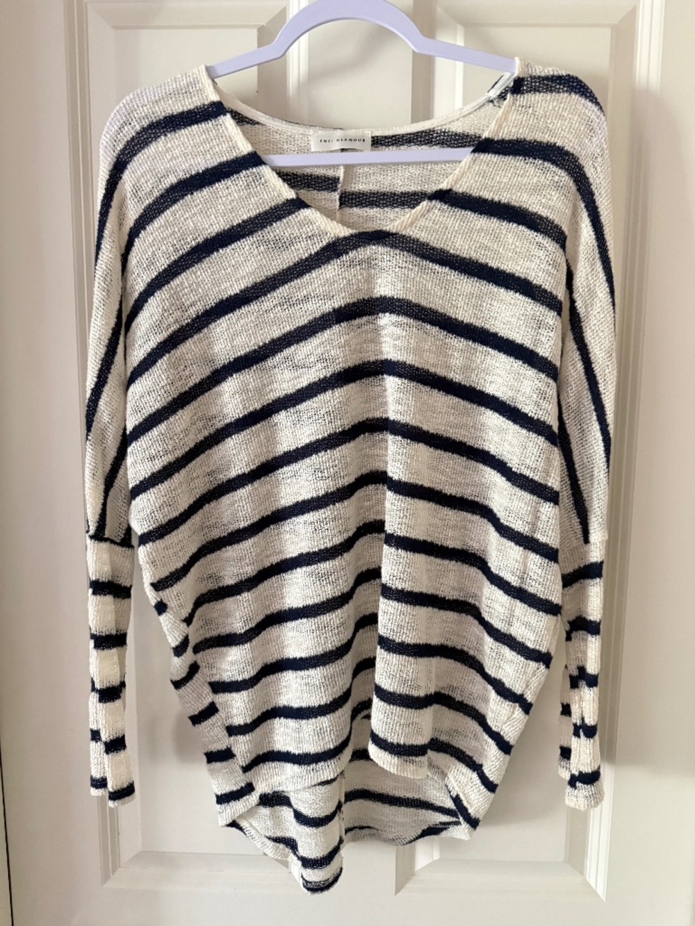 Striped Knit Sweater